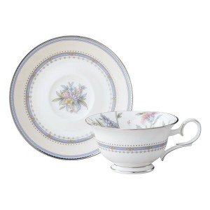 【Noritake（ノリタケ）】  JARDIN FLEURI （ジャルダン　フルーリ）　ティー・コーヒー碗皿 　　　T50717A-4910