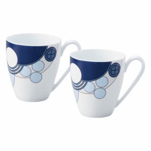 【Noritake（ノリタケ）】　FRANK LLOYD WRIGHT DESIGN TABLEWARE IMPERIAL　BLUE  （フランク・ロイド・ライト インペリアルブルー） 　