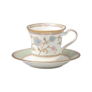 【Noritake（ノリタケ）】  YOSHINO  （ヨシノ）　アメリカン碗皿　（グリーン）　　　Y59589-9983