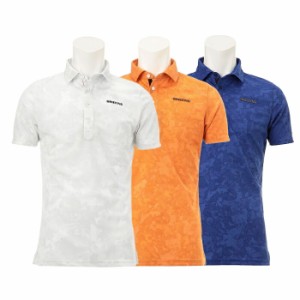 BRIEFING GOLF ブリーフィングゴルフ MENS TIE DYE CAMO WC SHIRT CR タイダイカモポロシャツ メンズ 春夏 000/WHITE 040/ORANGE 070/BLU