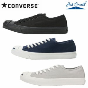  コンバース スニーカー ジャックパーセル レディース メンズ キャンバス CONVERSE JACK PURCELL&reg 正規品 ブラックモノクローム ネイ