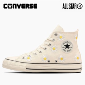 コンバース スニーカー ハイカット オールスター （Ｒ） デイジーフラワー ＨＩ  オフホワイト レディース CONVERSE ALL STAR (R)  DAISY