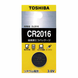 東芝 コイン形リチウム電池 CR2016EC