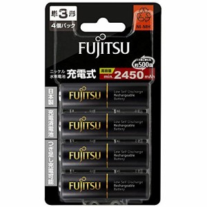 富士通 FDK 単3形充電池4本 高容量タイプ 単3 充電池 HR-3UTHC(4B) 日本製