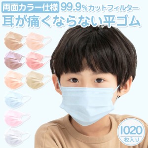 【血色不織布マスク】＼春新色登場／血色マスク 不織布 カラー 血色カラー マスク 50枚 ×20箱 不織布 シシベラ 子供用マスク 子供 マス