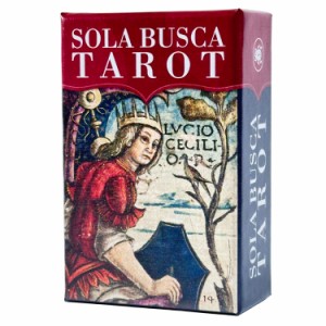 タロットカード 78枚 ミニチュア タロット占い 【 ソラ・ブスカ・タロット ミニ Sola Busca Tarot MINI 】日本語解説書付き [正規品]