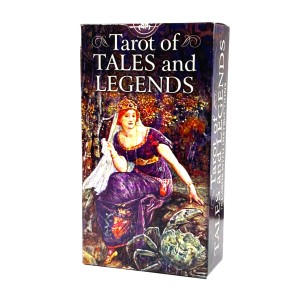 タロットカード 78枚 タロット占い 【 タロット・オブ・テイルズ・アンド・レジェンズ Tarot of Tales and Legends 】日本語解説書付き [