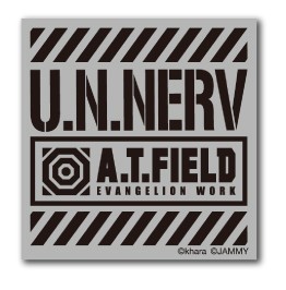 A.T.FIELD ステッカー U.N.NERV ATロゴ ATF007R 反射素材 Sサイズ エヴァンゲリオン