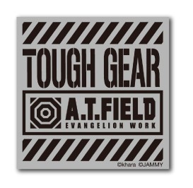 A.T.FIELD ステッカー TOUGH GEAR ATロゴ ATF008R 反射素材 Sサイズ エヴァンゲリオン