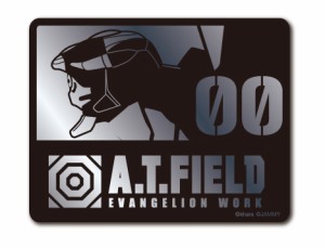 A.T.FIELD ステッカー 零号機 00 ATF015S 鏡面 シルバー Mサイズ エヴァンゲリオン