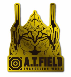 A.T.FIELD ステッカー 初号機 バストアップ ATF024G 鏡面 ゴールド Mサイズ エヴァンゲリオン