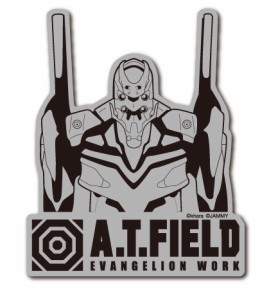 A.T.FIELD ステッカー 弐号機 バストアップ ATF025R 反射素材 Mサイズ エヴァンゲリオン