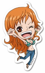 ワンピース SDキャラ ナミ LCS510 ステッカー キャラクター ライセンス商品 グッズ ONE PIECE ジャンプ マンガ アニメ