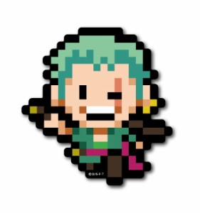 ピクセルワンピース ステッカー ゾロ 新世界ver ノーマルサイズ OPX011 ONE PIECE ドット絵 グッズ