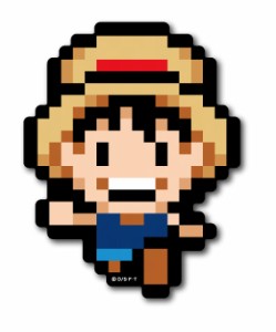 ピクセルワンピース ステッカー ルフィ 幼少期 ノーマルサイズ OPX028 ONE PIECE ドット絵 グッズ