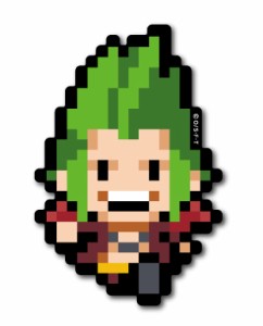 ピクセルワンピース ステッカー バルトロメオ ノーマルサイズ OPX031 ONE PIECE ドット絵 グッズズ