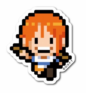 ピクセルワンピース ステッカー ナミ ミニサイズ OPX003S ONE PIECE ドット絵 グッズ