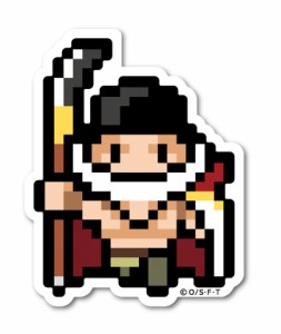 ピクセルワンピース ステッカー 白ひげ ミニサイズ OPX033S ONE PIECE ドット絵 グッズ