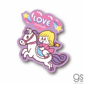 SWIMMER LOVE キャラクターステッカー スイマー ブランド イラスト かわいい パステル レトロ 雑貨 SWM011 gs 公式グッズ