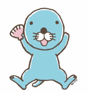 ぼのぼのステッカー ばんざい ぼのぼの BONOBONO LCS956 アニメ キャラクター グッズ