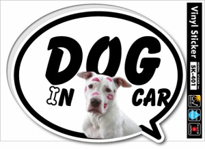 ペットステッカー ドッグインカー DOG IN CAR 7匹目 SK401 ドッグ ステッカー 犬 グッズ