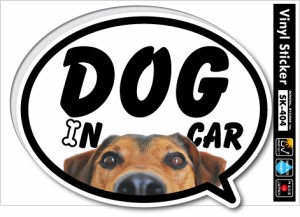 ペットステッカー ドッグインカー DOG IN CAR 10匹目 SK404 ドッグ ステッカー 犬 グッズ