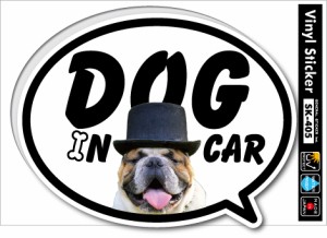 ペットステッカー ドッグインカー DOG IN CAR 11匹目 SK405 ドッグ ステッカー 犬 グッズ