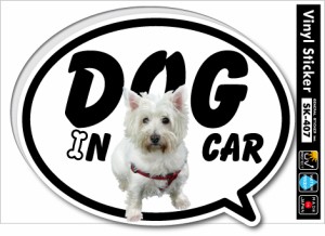 ペットステッカー ドッグインカー DOG IN CAR 13匹目 SK407 ドッグ ステッカー 犬 グッズ