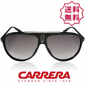 [送料無料] CARRERA カレラ サングラス シャイニーブラック/グレー [Carrera 6015/S 0d28ic][sunglasses メガネ 眼鏡][ケースセット][メ