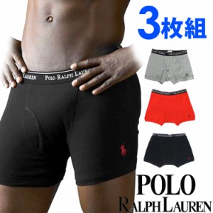 【閉店セール40%OFF】【6/11(火)まで】[送料無料] POLO RALPH LAUREN ポロ ラルフローレン メンズ クラシックフィット ボクサーパンツ 3