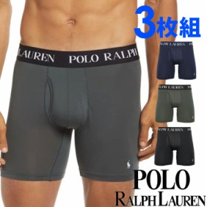 【SALE 30%OFF】POLO RALPH LAUREN ポロ ラルフローレン メンズ メッシュー 4D-FLEX ボクサーパンツ 3枚セット ネイビー ブラック グレー