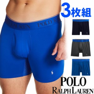 【閉店セール40%OFF】【6/11(火)まで】POLO RALPH LAUREN ポロ ラルフローレン メンズ メッシュ 4D FLEX AIR ボクサーパンツ 3枚セット 