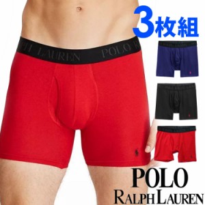 【閉店セール40%OFF】【6/11(火)まで】POLO RALPH LAUREN ポロ ラルフローレン メンズ LUX コットン モダール 4D FLEX ボクサーパンツ 3