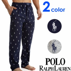 【SALE 30%OFF】POLO RALPH LAUREN ポロ ラルフローレン メンズ 総柄 ポロプレイヤー リラックスフィット コットン ルームパンツ 2色展開