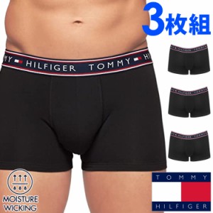 【閉店セール40%OFF】【6/11(火)まで】TOMMY HILFIGER トミーヒルフィガー メンズ  吸湿発散性 コットン ストレッチ ボクサーパンツ 3枚