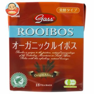 ガスコ Gass(ガス) オーガニックルイボスティー ティーバッグ 1.8g×18袋×24個入×(2ケース)｜ 送料無料