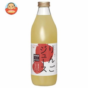 サンパック りんごジュース 1L瓶×6本入×(2ケース)｜ 送料無料