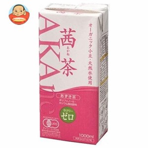 遠藤製餡 茜茶 1L紙パック×6本入｜ 送料無料