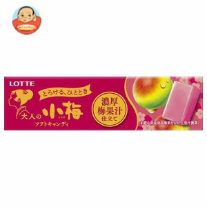 ロッテ 大人の小梅 濃厚梅果汁仕立て 10粒×10個入×(2ケース)｜ 送料無料