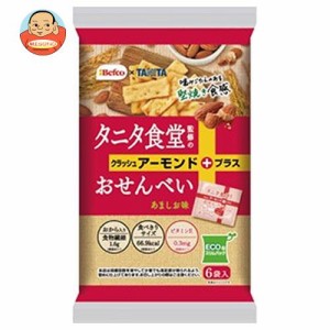 【送料無料・メーカー/問屋直送品・代引不可】栗山米菓 タニタ食堂監修のおせんべい アーモンド 96g×12袋入