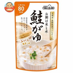 丸善食品工業 テーブルランド 鮭がゆ 220gパウチ×24(12×2)袋入×(2ケース)｜ 送料無料