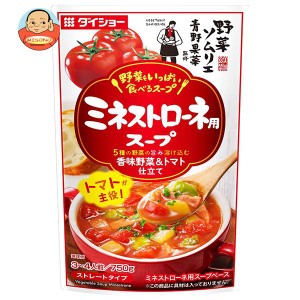 ダイショー 野菜をいっぱい食べるスープ ミネストローネ用スープ 750g×10袋入×(2ケース)｜ 送料無料