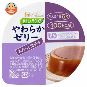 ハウス食品 やさしくラクケア やわらかゼリー みたらし団子味 66g×48個入×(2ケース)｜ 送料無料