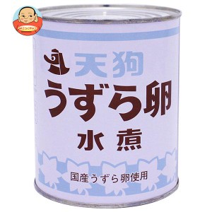 天狗缶詰 うずら卵 水煮 国産 JAS 2号缶 430g缶×12個入×(2ケース)｜ 送料無料