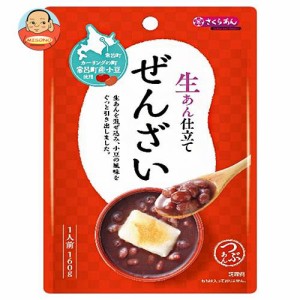 谷尾食糧工業 さくらあん 生あん仕立てぜんざい 160g×12袋入｜ 送料無料