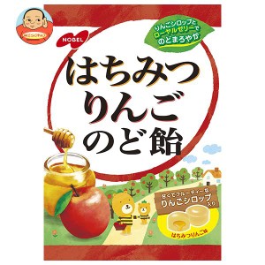 ノーベル製菓 はちみつりんごのど飴 110g×6個入｜ 送料無料