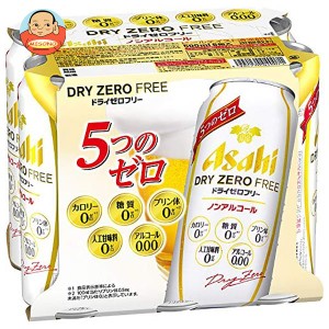 アサヒ飲料 ドライゼロ フリー(6缶パック) 500ml缶×24本入×(2ケース)｜ 送料無料