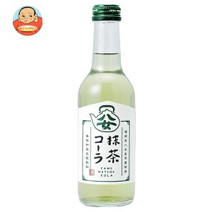 友桝飲料 八女抹茶コーラ 245ml瓶×24本入｜ 送料無料