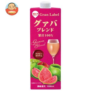 スジャータ グァバブレンド100（濃縮還元） 1000ml紙パック×6本入｜ 送料無料