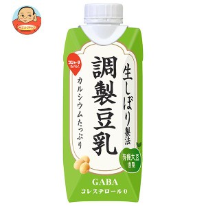 スジャータ 生しぼり製法 調製豆乳 330ml紙パック×12本入×(2ケース)｜ 送料無料